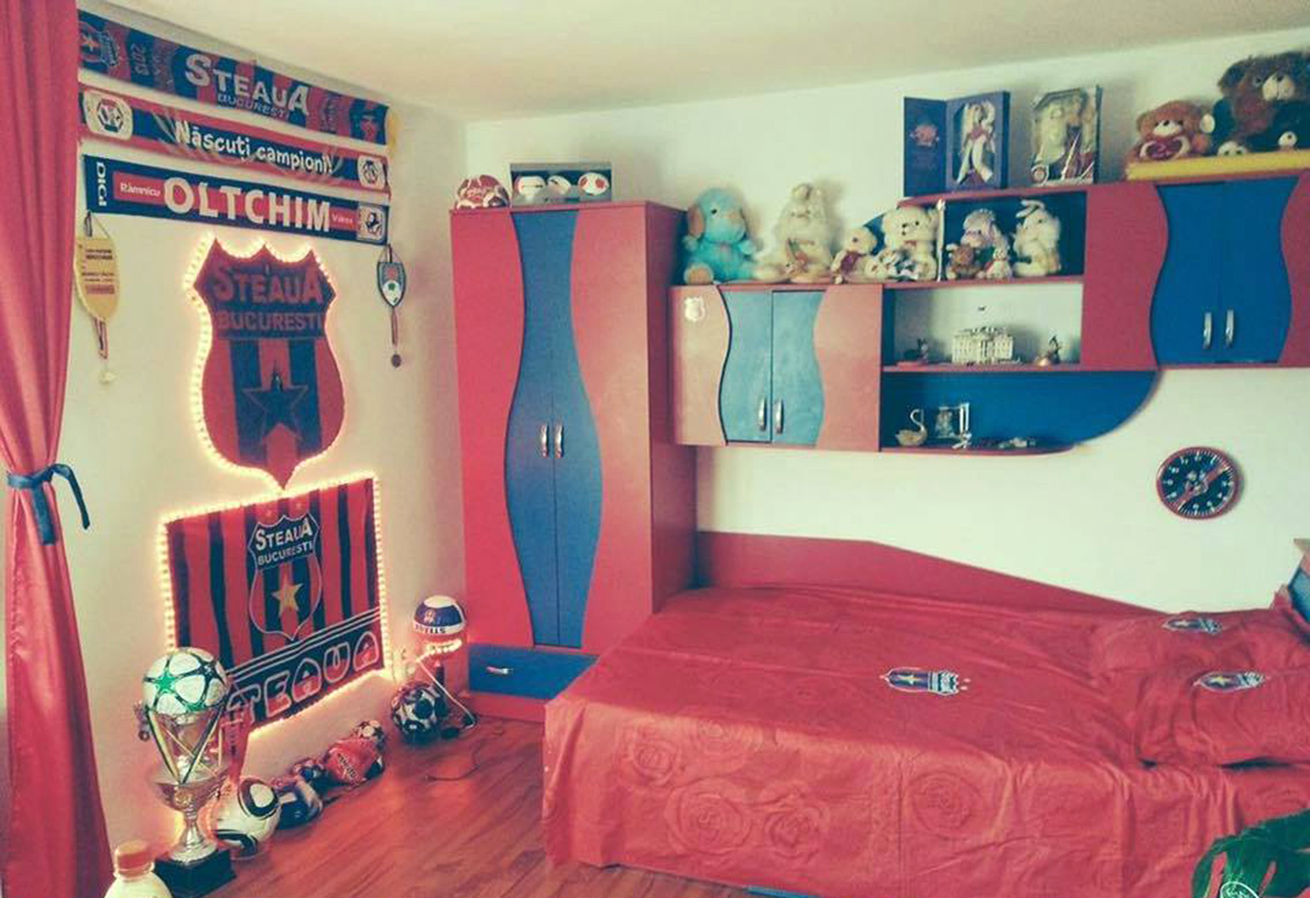 Aşa arată dormitorul lui Annellice din Râmnicu Vâlcea