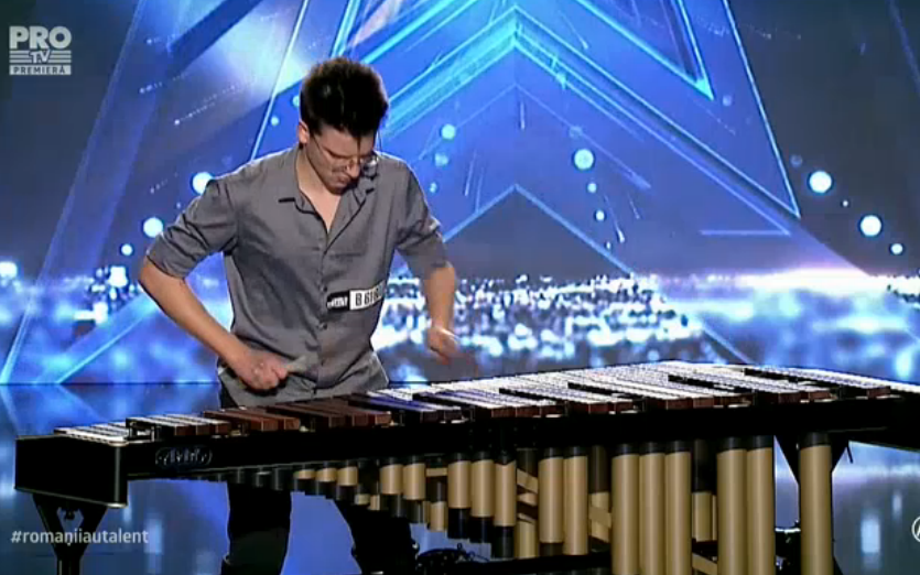 Marimba, un instrument mai puţin obişnuit, dar de efect!