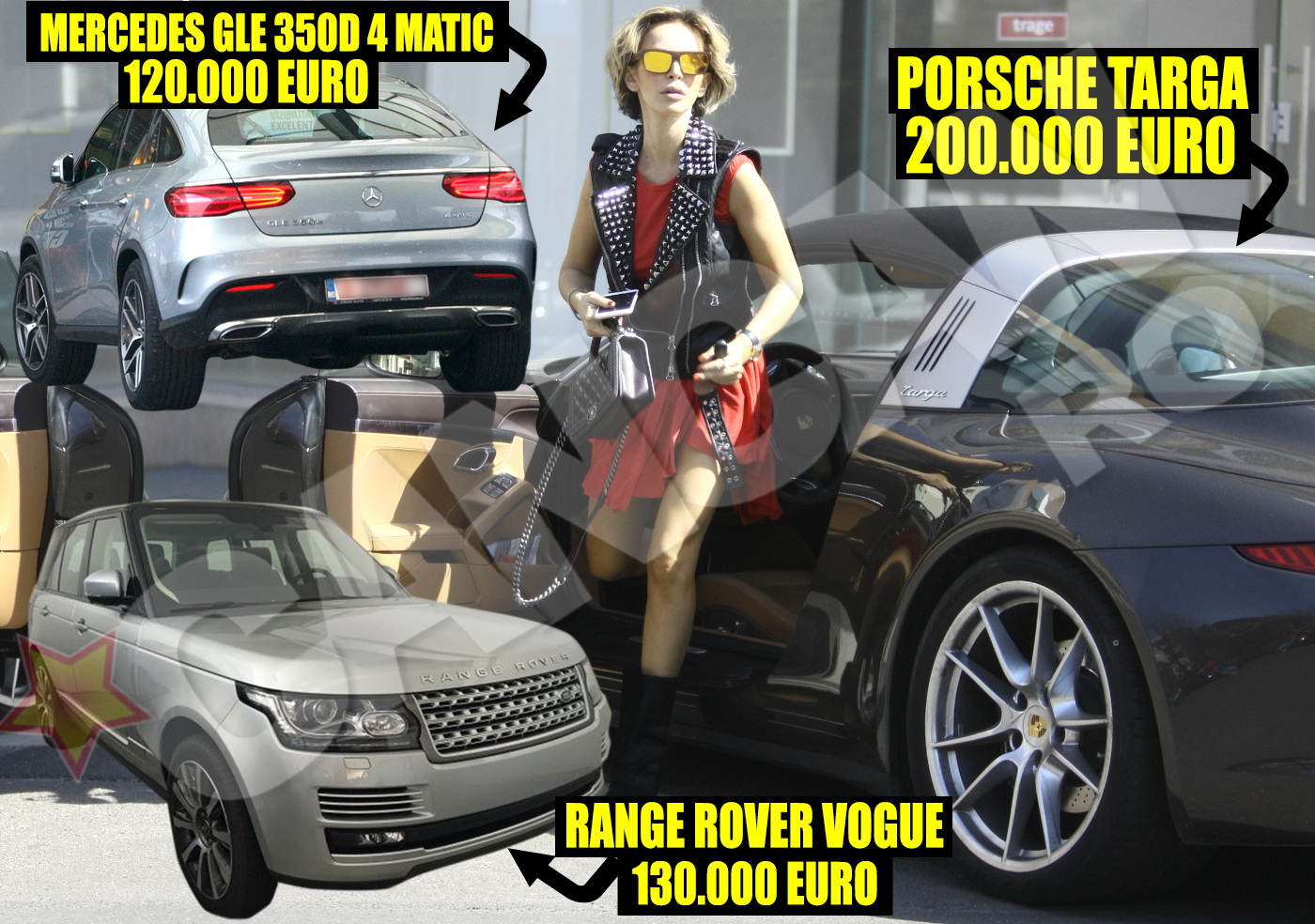 Iulia schimbă aceste trei bijuterii zilnic. Alege ce să conducă în funcţie de cum se îmbracă, vreme sau pur şi simplu starea pe care o are, susţin apropiaţii