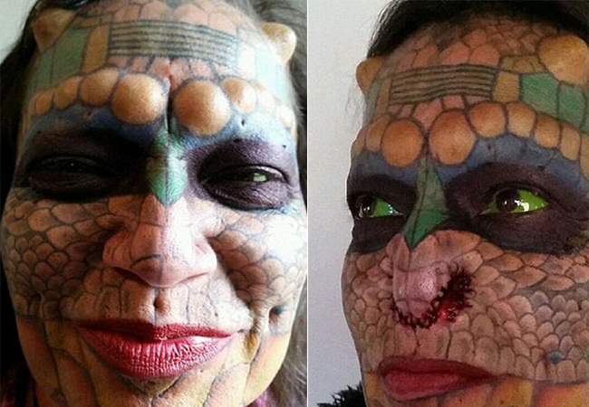 Barbatul care a devenit un monstru.