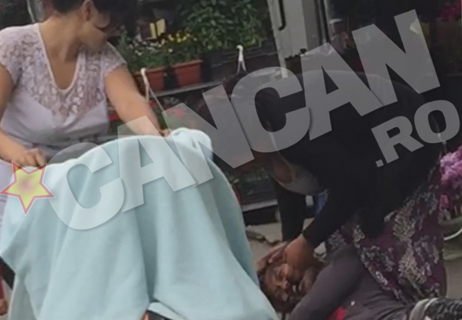 Două femei de etnie romă s-au luat la bătaie pentru un loc de parcare.