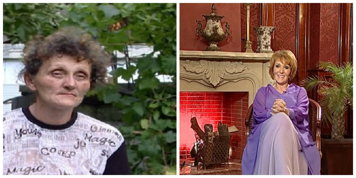 Petrica, înainte şi după transformarea de la ”Frumuseţe pe muchie de cuţit”.