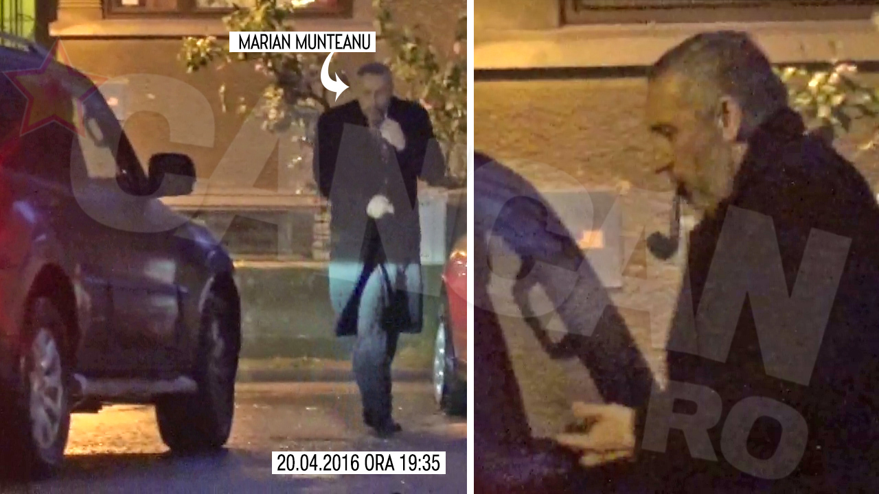 În drum de la sediul partidului către biserică, Marian Munteanu a oprit pentru 5 minute la o vilă din zona 1 Mai