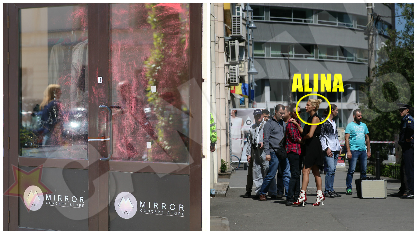 Magazinul în care a avut loc crima aparţine Alinei, fosta noră a lui Virgil Măgureanu