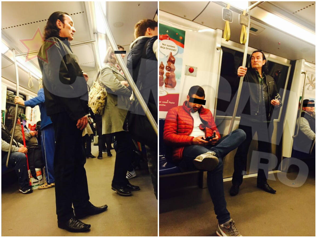 Miron Cozma s-a urcat în metrou şi a călătorit la fel ca orice alt bucureştean care alege să evite alomeraţia de la orele de vârf