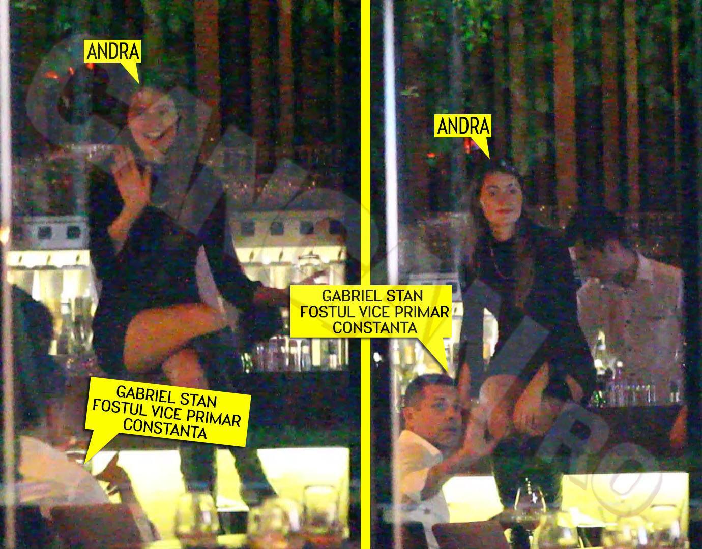 Andra-Manechina s-a suit pe bar să-şi expună marfa. Din câte ziceau prietenii ei, respectiva marfă era exagerat de expusă, neascunsă nici măcar în spatele unei bucăţi de lenjerie intimă.