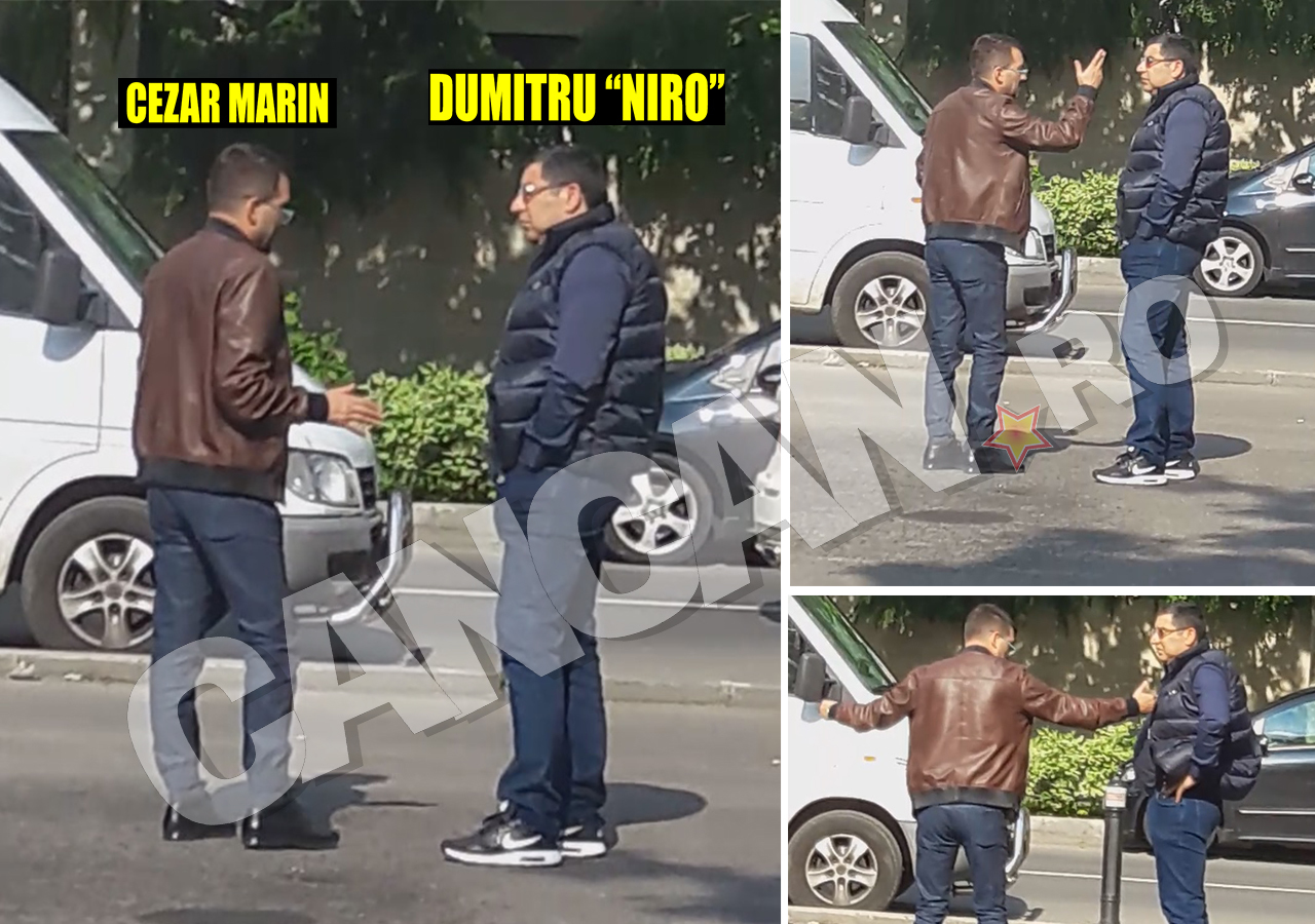 Cezar Marin şi Dumitru „Niro“ au discutat aprins în parcarea unui restaurant. Acolo, avocatul a „dat din casă“ picanterii despre Zăvoranca