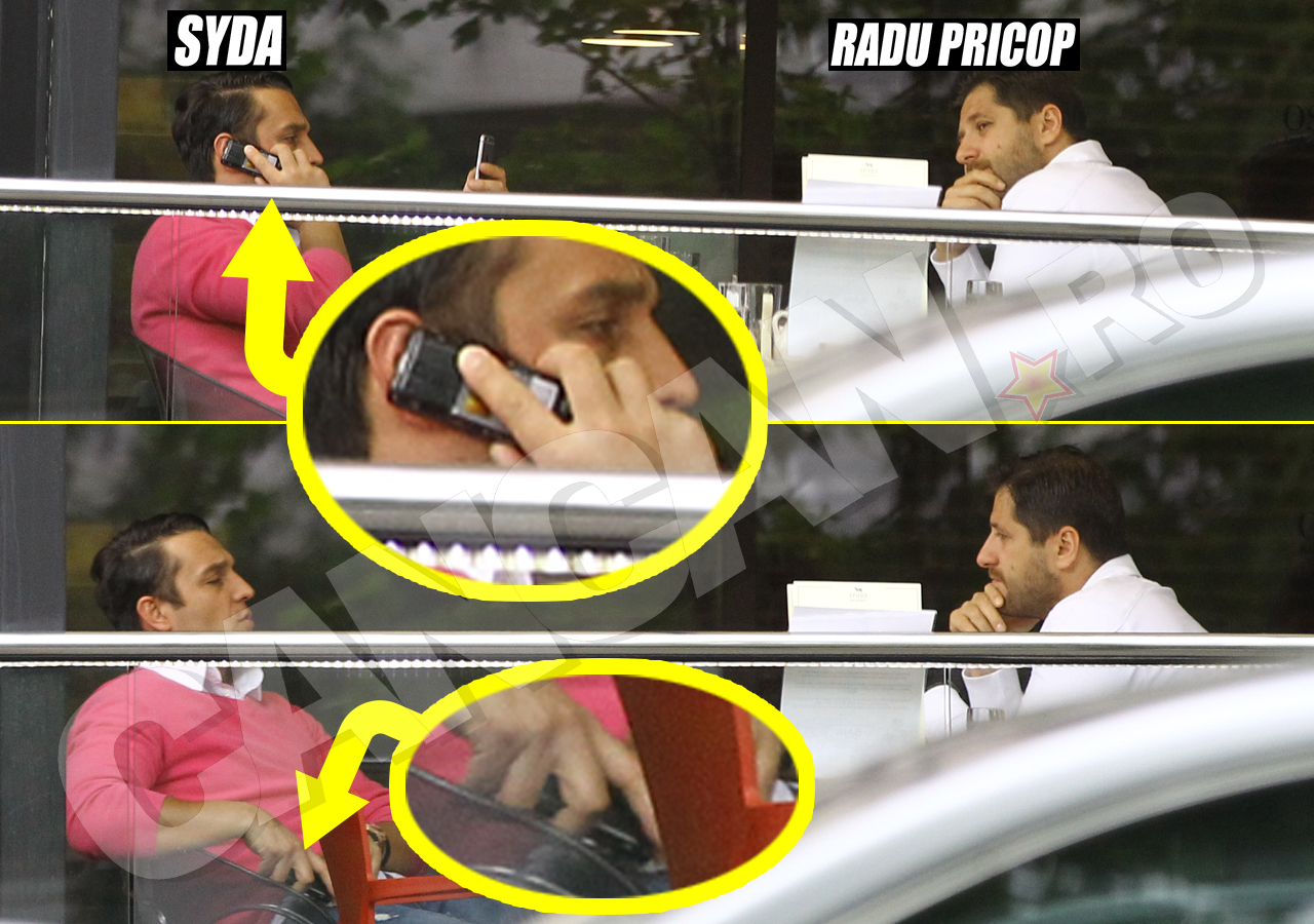 Deşi avea un smartphone, Sida a preferat să vorbească la un telefon chinezesc