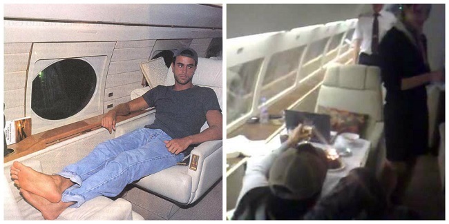 Aşa arată interiorul avionului lui Enrique Iglesias.