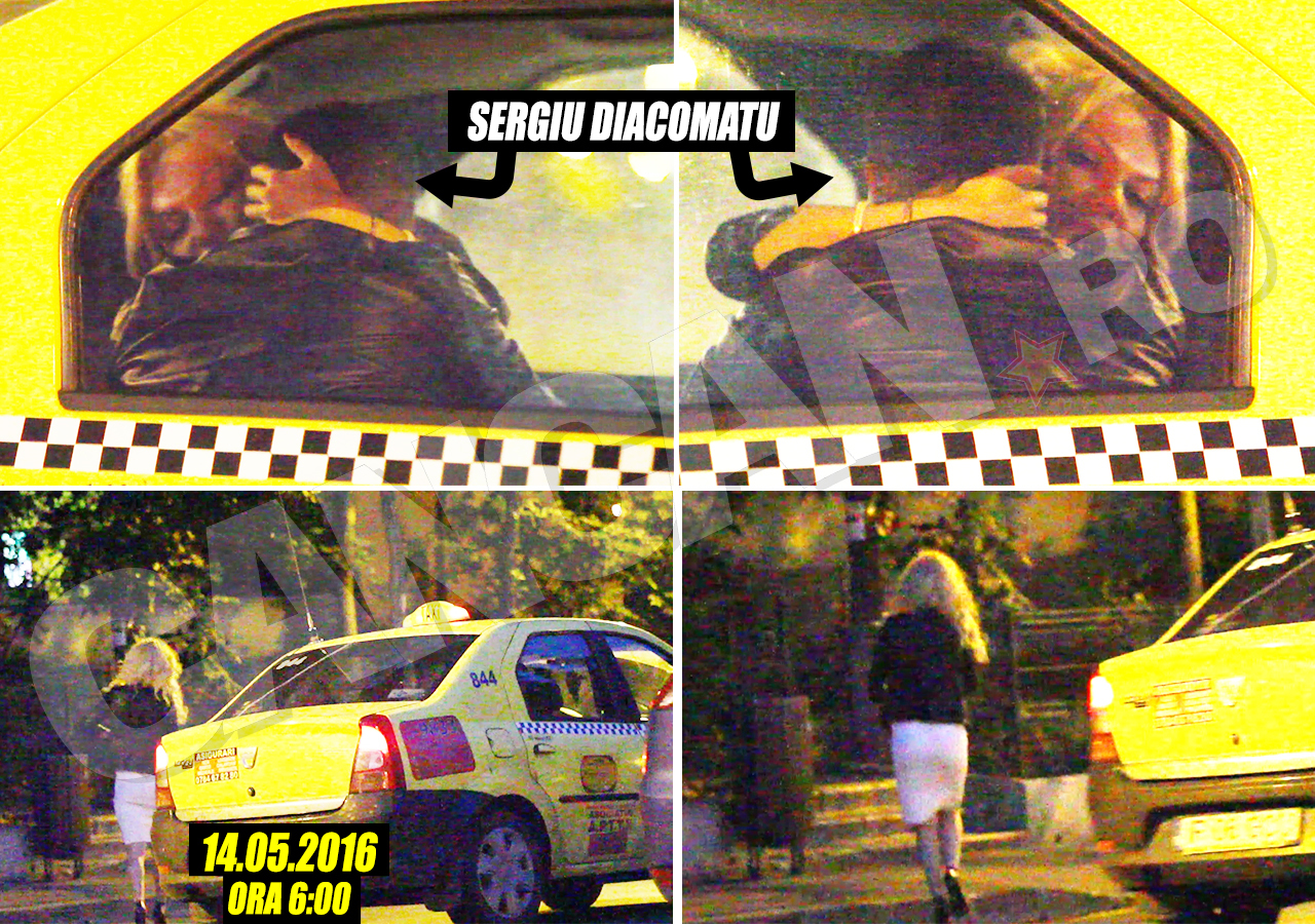 Diacomatu s-a sărutat franţuzeşte cu cea de-a doua blondă