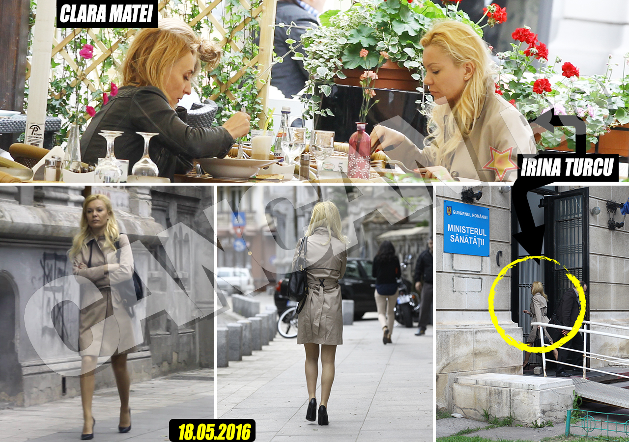 Irina Turcu şi prietena ei au mers miercuri la restaurant şi au discutat. Despre ce...doar ele ştiu.