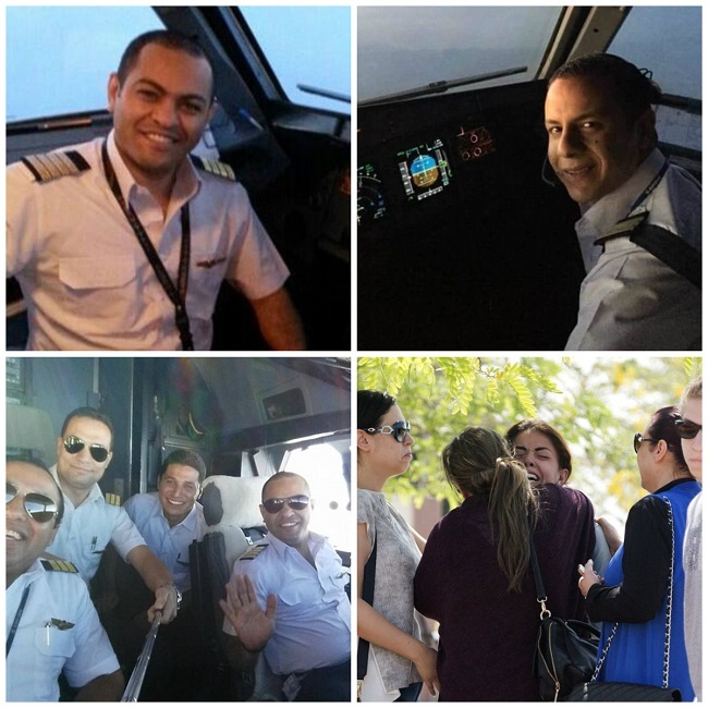 În imagini îi puteţi vedea pe membrii echipajului avionului şi pe familiile lor care sunt distruse.