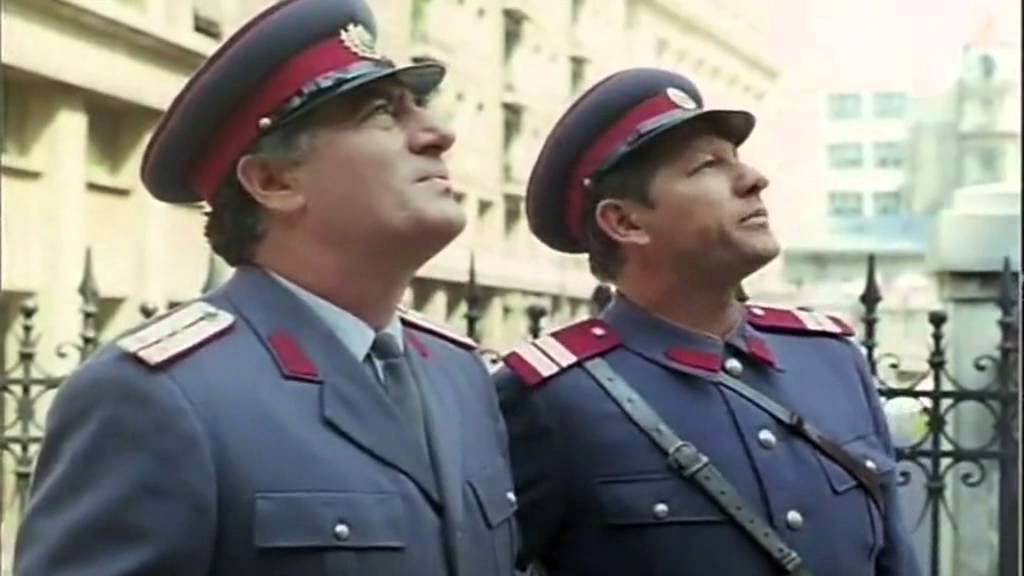 Papaiani, alături de Toma Caragiu în filmul ”Brigada Diverse”