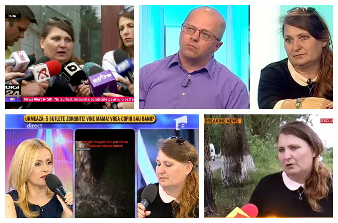 Gabriela a făcut turul televiziunilor