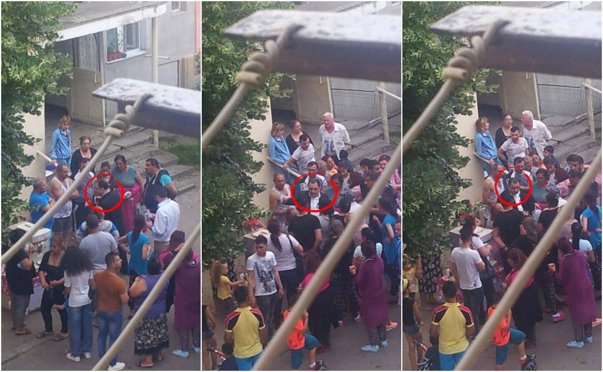 Aşa a fost întâmpinat Marian Vanghelie în Ferentari