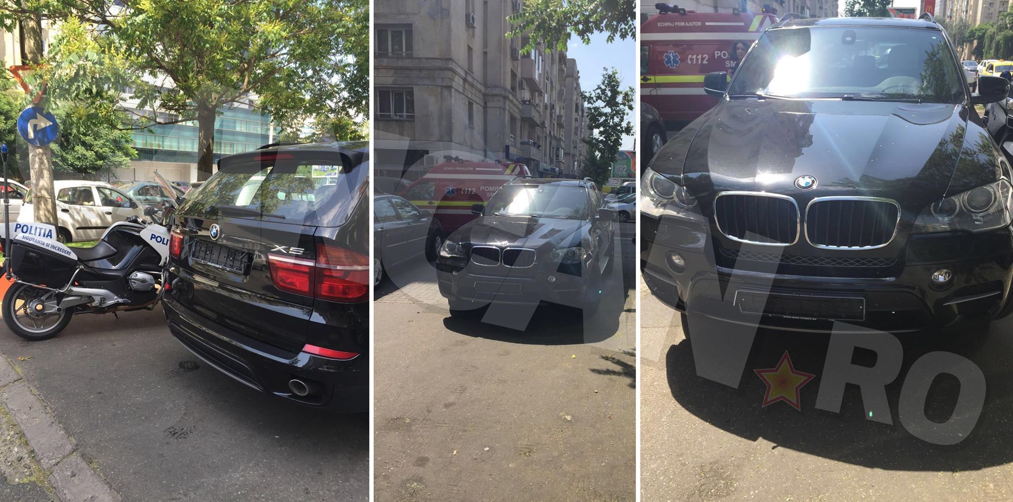 Ioniţă de la Clejani a fost săltat de către Poliţie în trafic. Din câte se poate observa, acesta nu avea numerele de la maşină