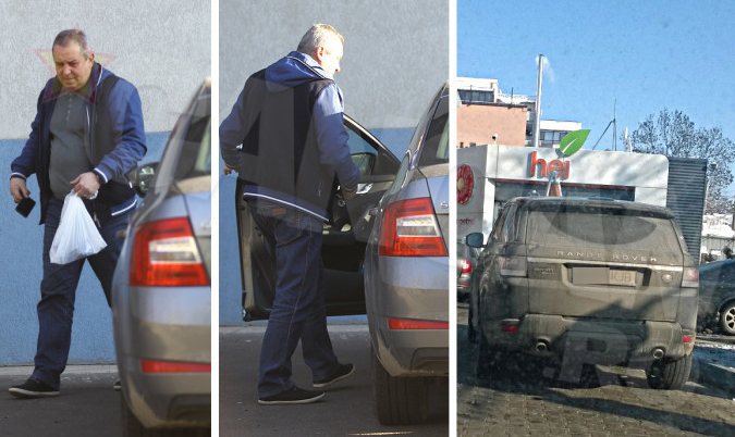 ''Luki'' foloseşte acum Skoda, în timp ce Range ul Sport stă ascuns în garaj!