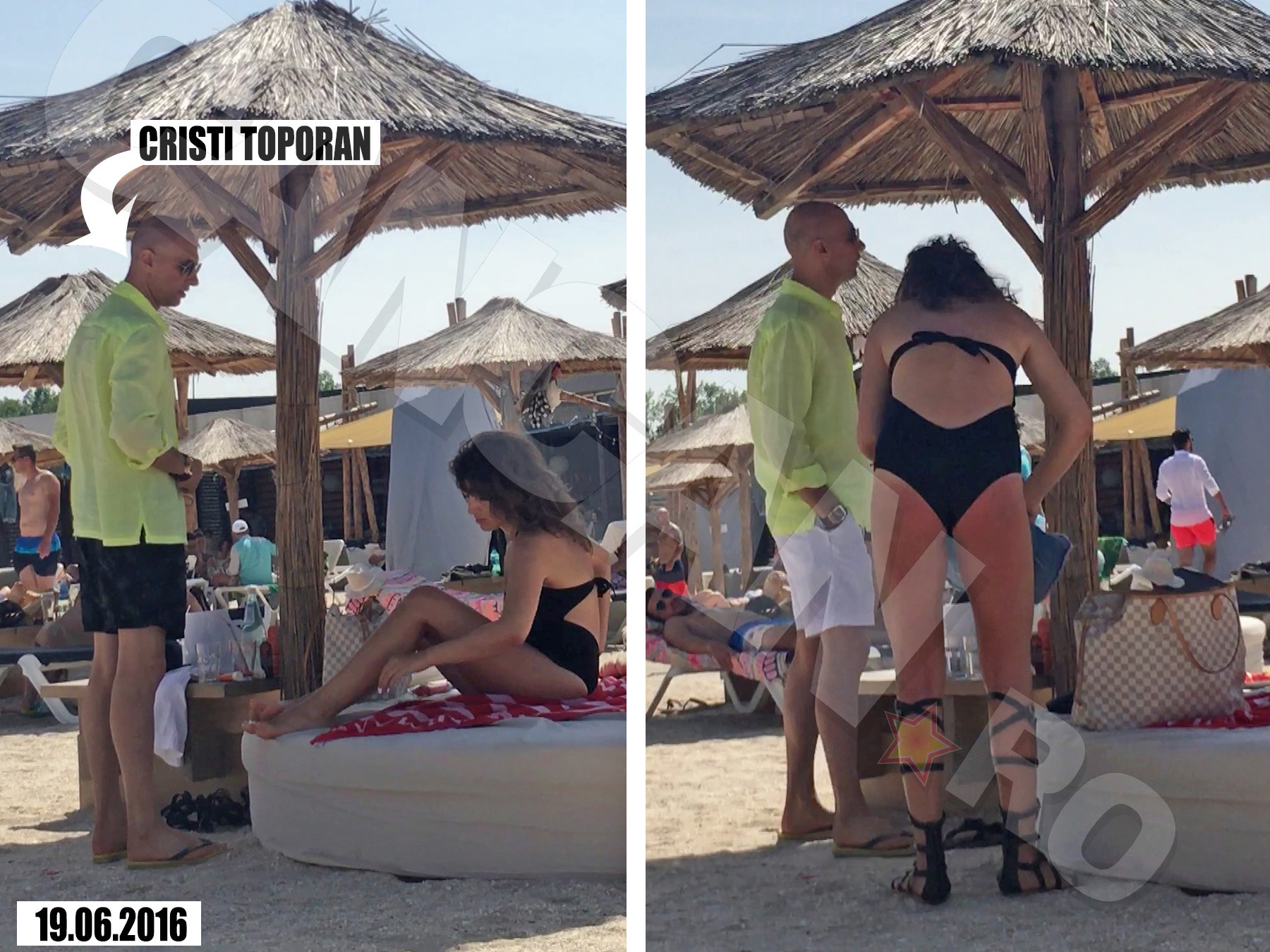 Cristi, fostul Dianei, a fost şi el până la Saint Tropez