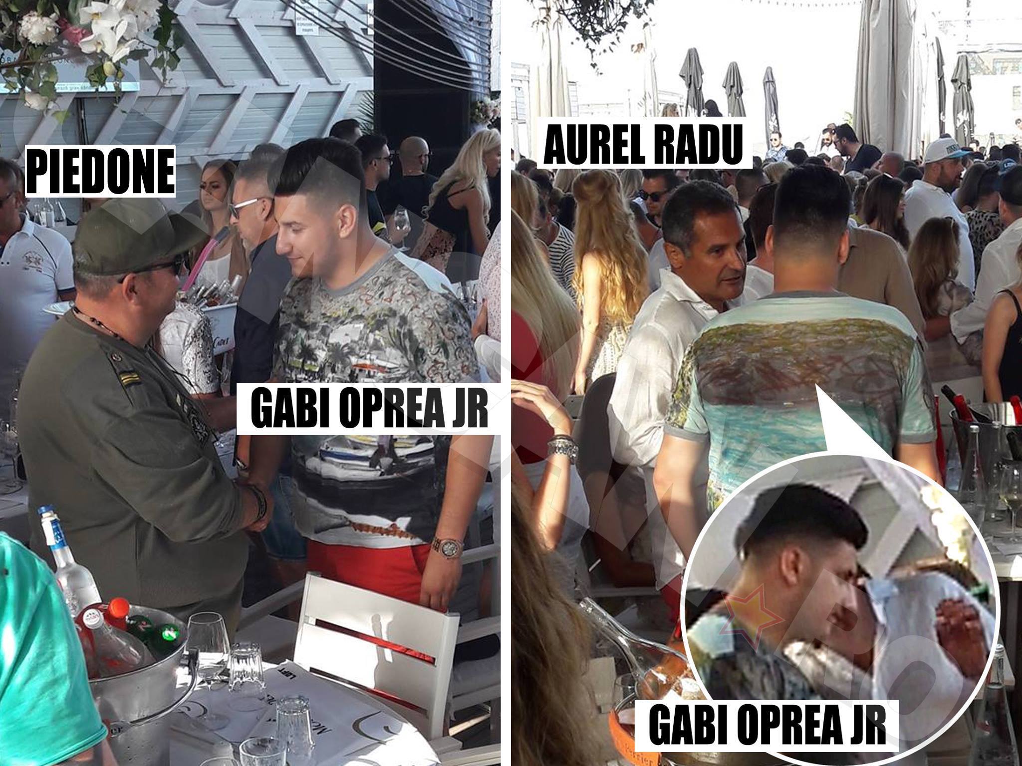 Fiul lui Gabriel Oprea a discutat atât cu fostul edil al sectorului 4, cât şi cu