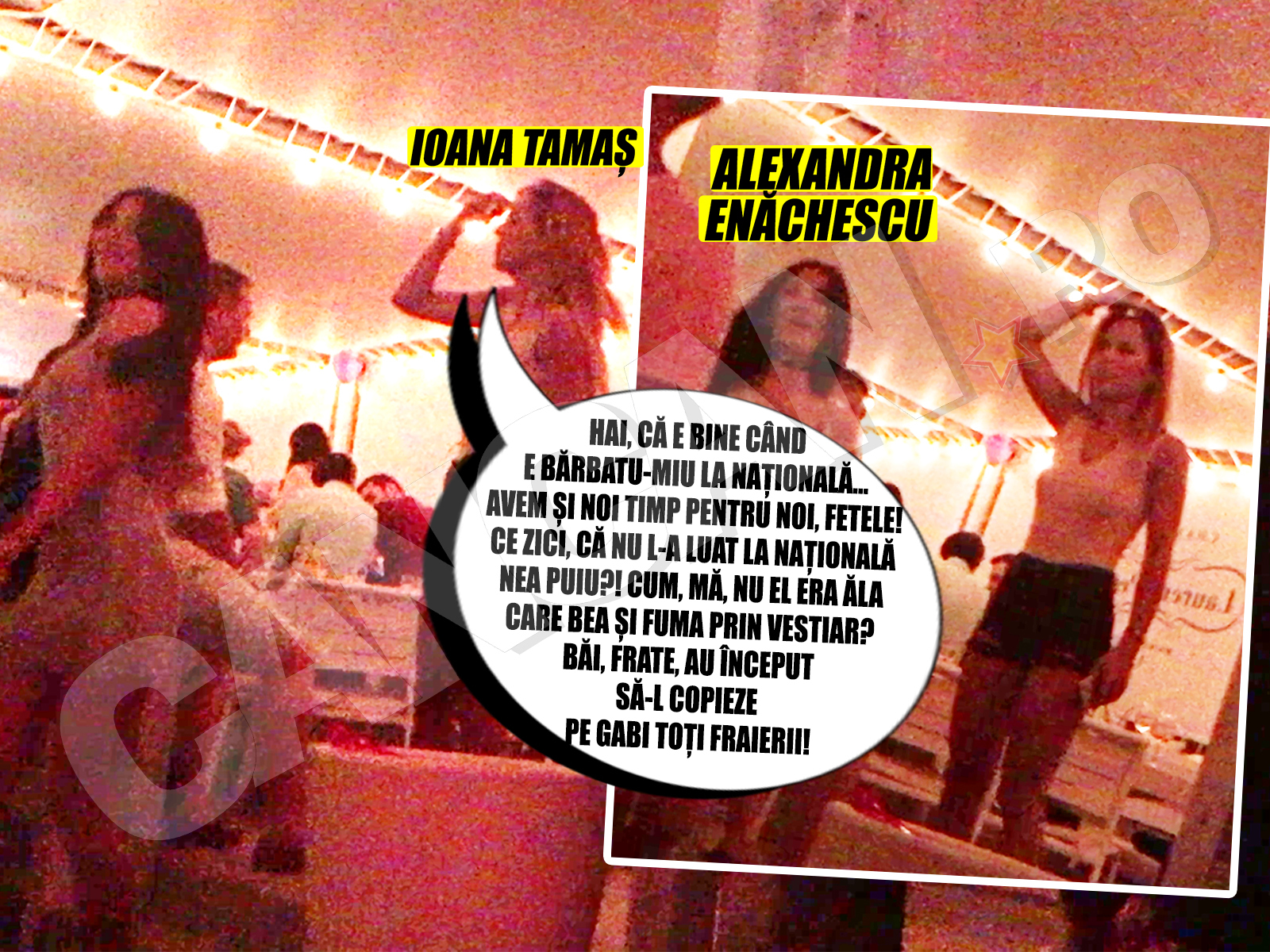 Soţia lui Tamaş, Ioana, alături de prietena ei, manechinul Alexandra Enăchescu, s-au simţit de minune weekendul trecut la mare