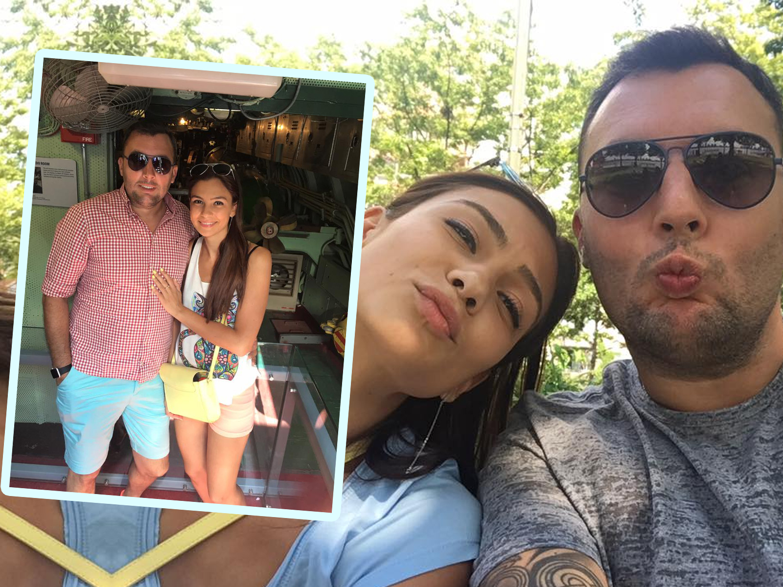 Patronul Music Channel şi iubita infidelă s-au întors de curând dintr o vacanţă exotică.