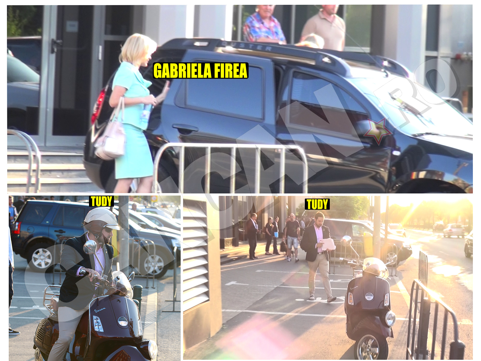 În timp ce Gabriela Firea a ales cel mai bun loc, nici Tudy nu stă rău la acest capitol, spre deosebire de Nicuşor Dan.