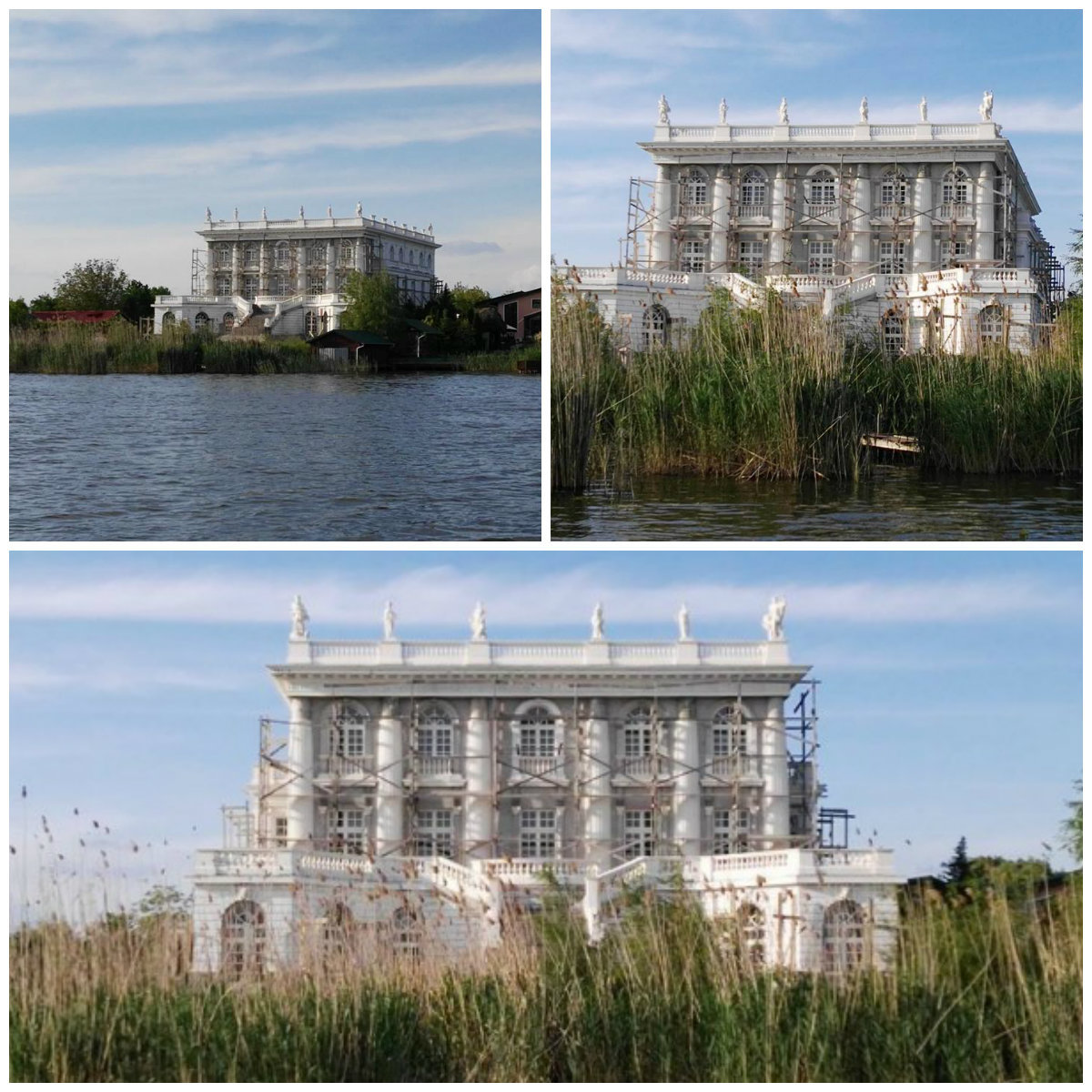 Acesta se presupune a fi palatul lui Dorin Cocoş.