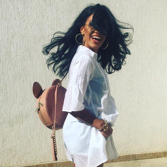 Iată imaginea postată de Adelina