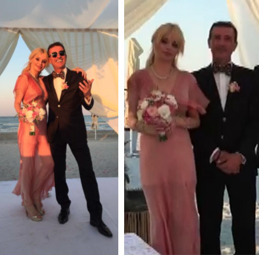 Naşii şi au făcut datoria cu brio, prezentându-se impecabil. Naşul a fost
la înălţime, uitându-se ca un tată la Pisi, de care a fost atât de apropiat.