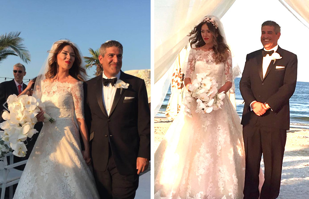 Ce să mai încoace şi încolo: pisi a pus-o! Nuntă superbă, pe
plajă romantic, acasă la Constanţa, mire foarte  bine, străin...şi ....nu că ar conta.... multimilionar ....!