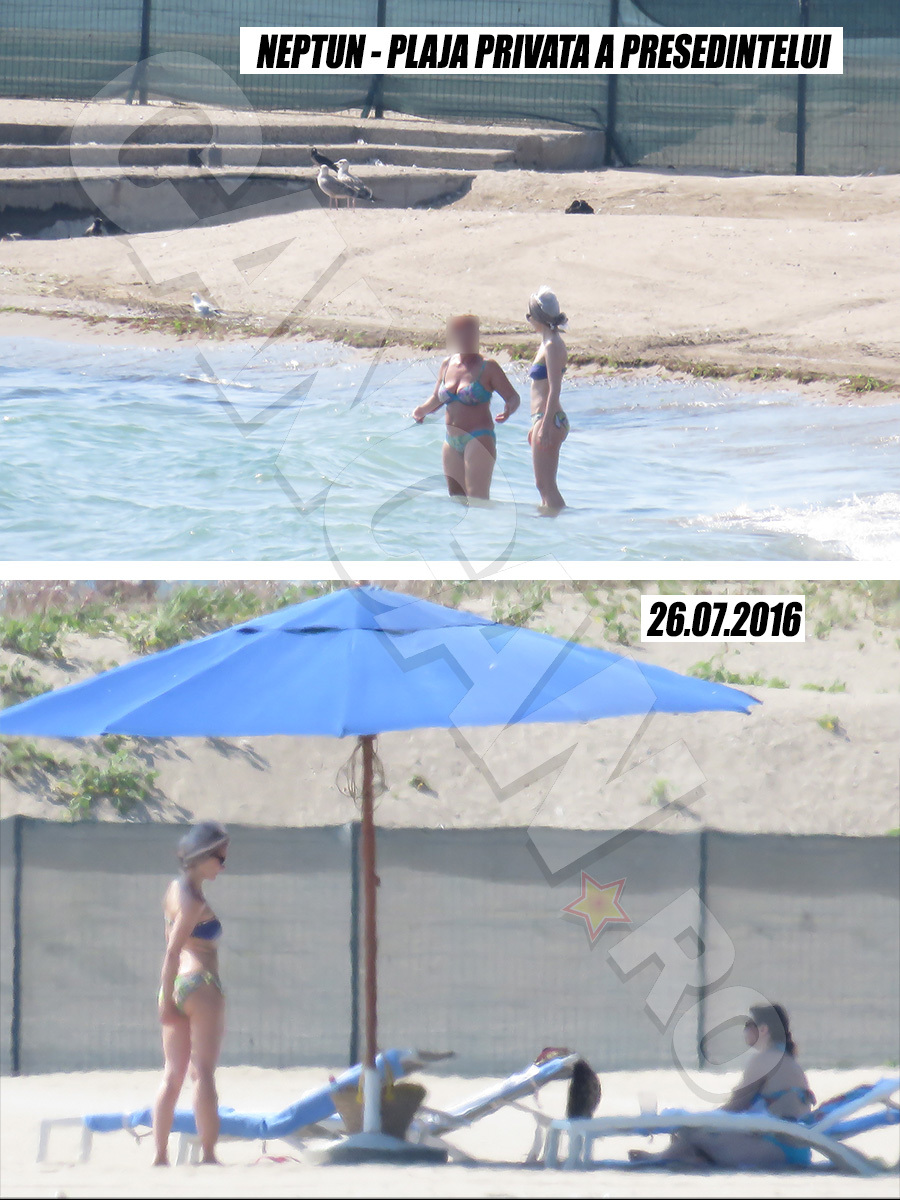 ”Turistele-teroriste” s-au simţit în largul lor pe plaja lui Iohannis