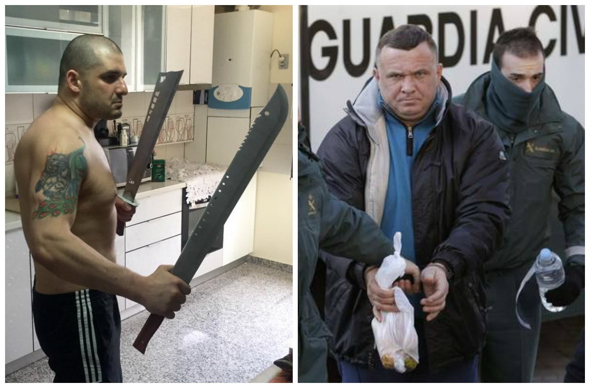 Mircea Ursu (stânga) l-a ameninţat şi pe Ioan Clămparu, după cum susţine concubina interlopului