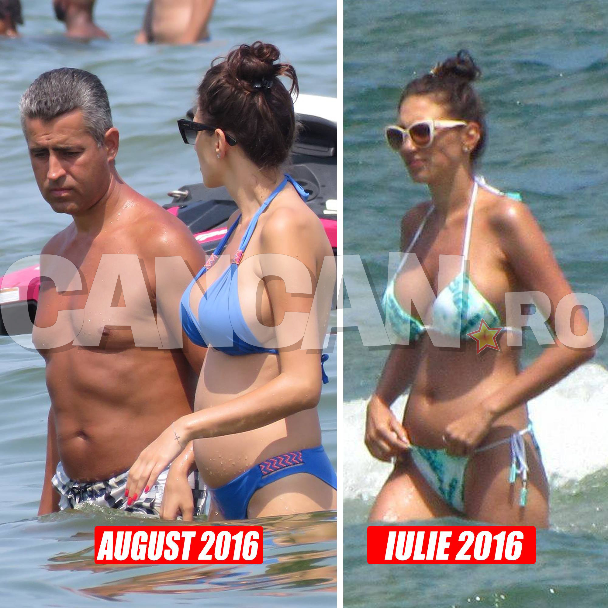 Diferenţa este una evidentă, dar încă nu se ştie dacă Truică se pregăteşte cumva să devină tătic.