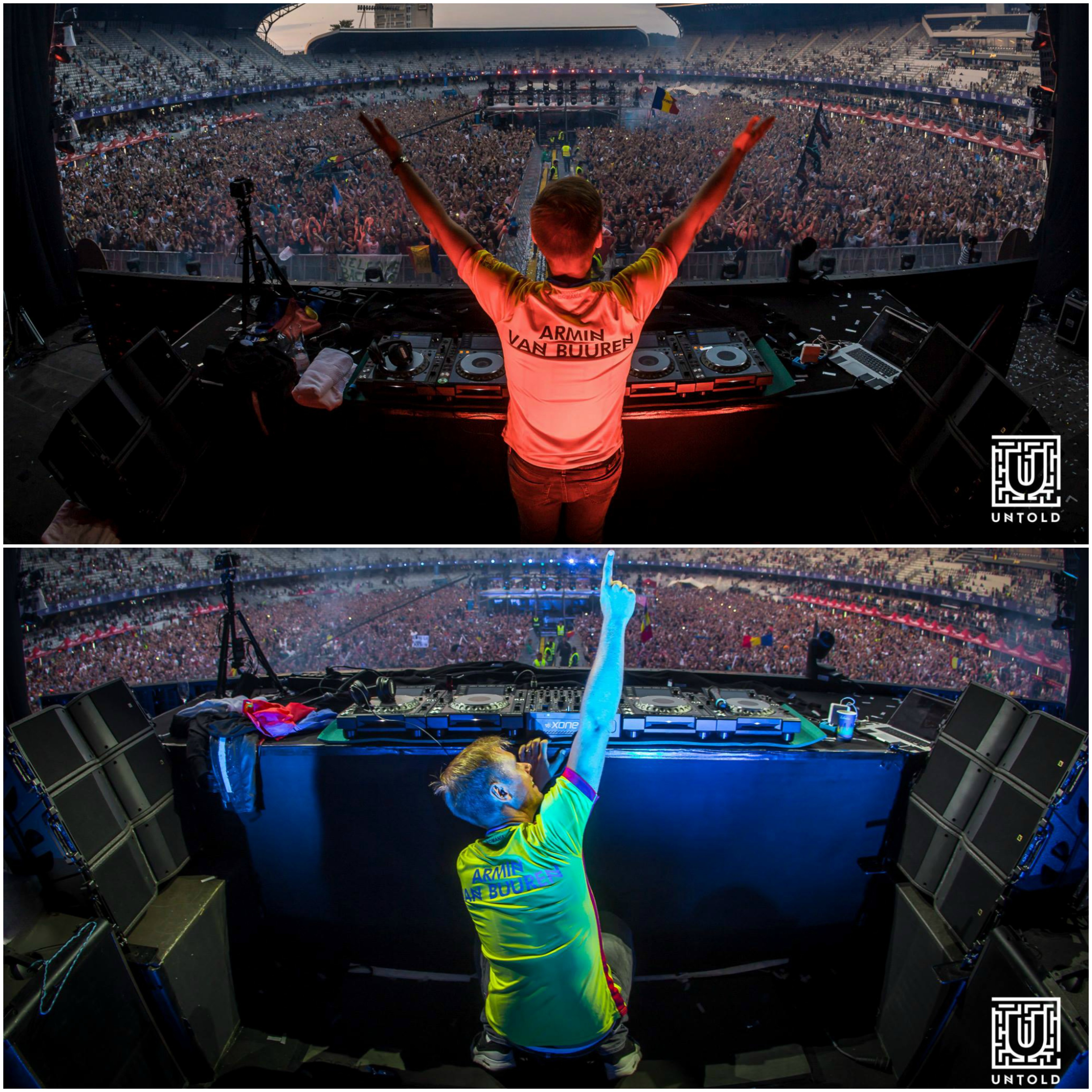 Armin a făcut senzaţie până în zori! SURSĂ FOTO: Pagină Facebook UNTOLD