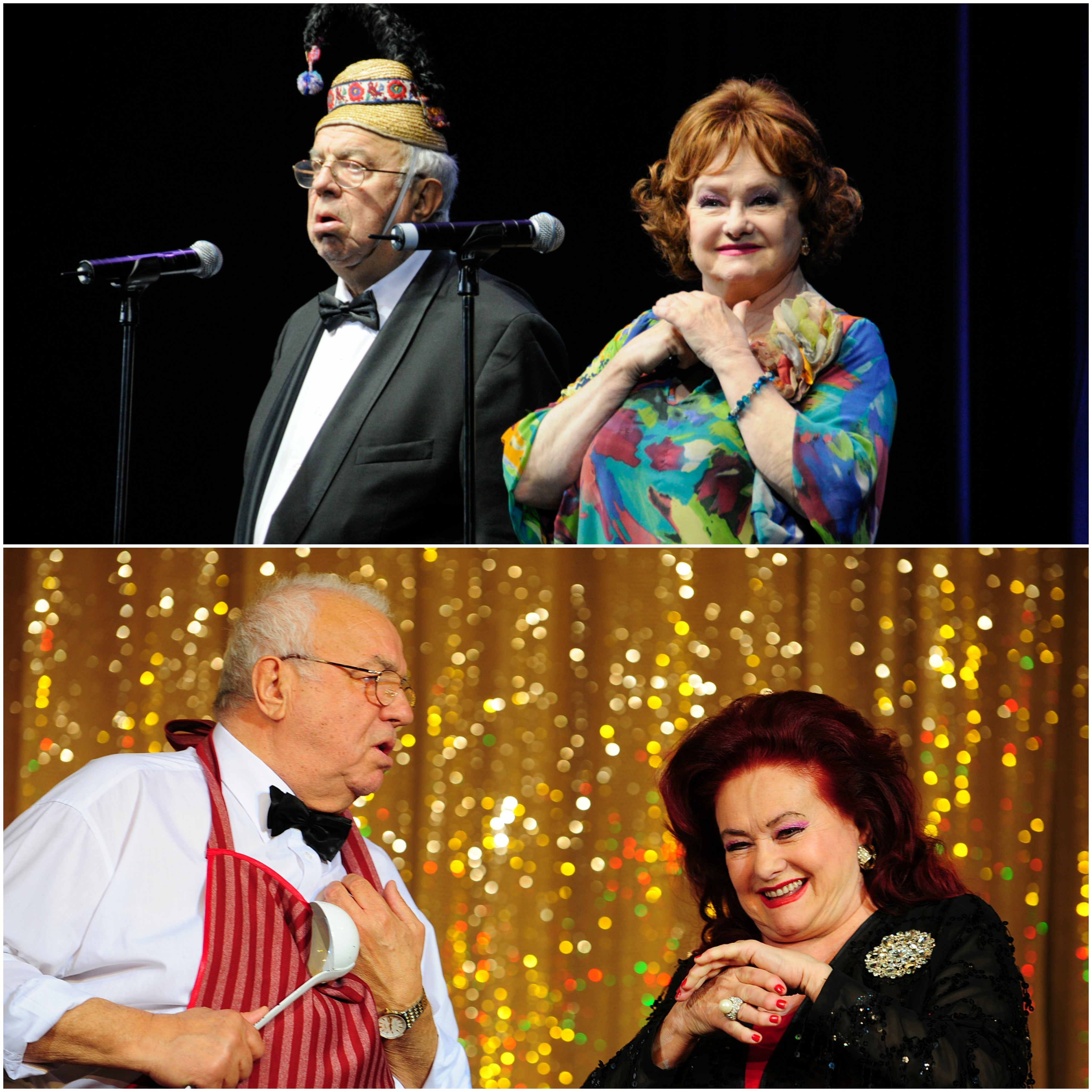 Alexandru Arşinel a format un cuplu de excepţie pentru foarte mulţi ani cu Stela Popescu, pe scenă.