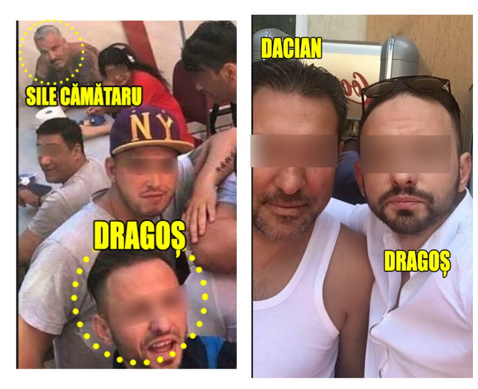Dragoş s-a pozat alături de Sile Cămătaru şi de ”Dacian”