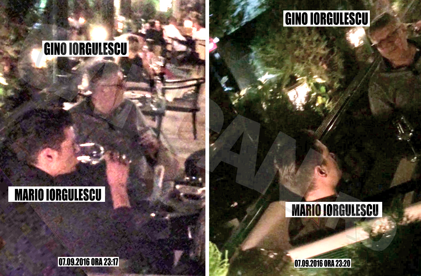 Mario a sărbătorit ieşirea din arest împreună cu tatăl său