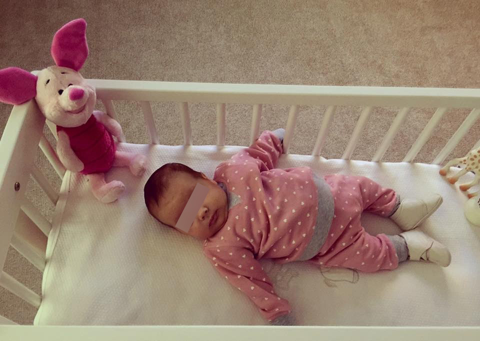 Ea este Maya, cel de-al treilea copil al Mihaelei.