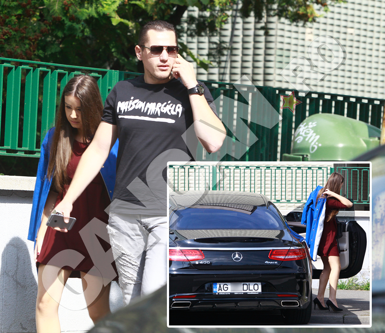 ”Regele camioanelor” se respectă: şi-a luat un Mercedes S400 (FOTO DREAPTA), pe care a plătit 100.000 de euro