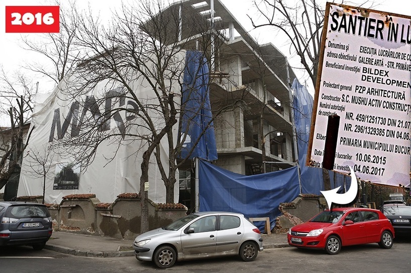 În locul clădirii de odinioară s-a ridicat Muzeul de Artă Recentă, inaugurat acum de domnul Sensiblu.