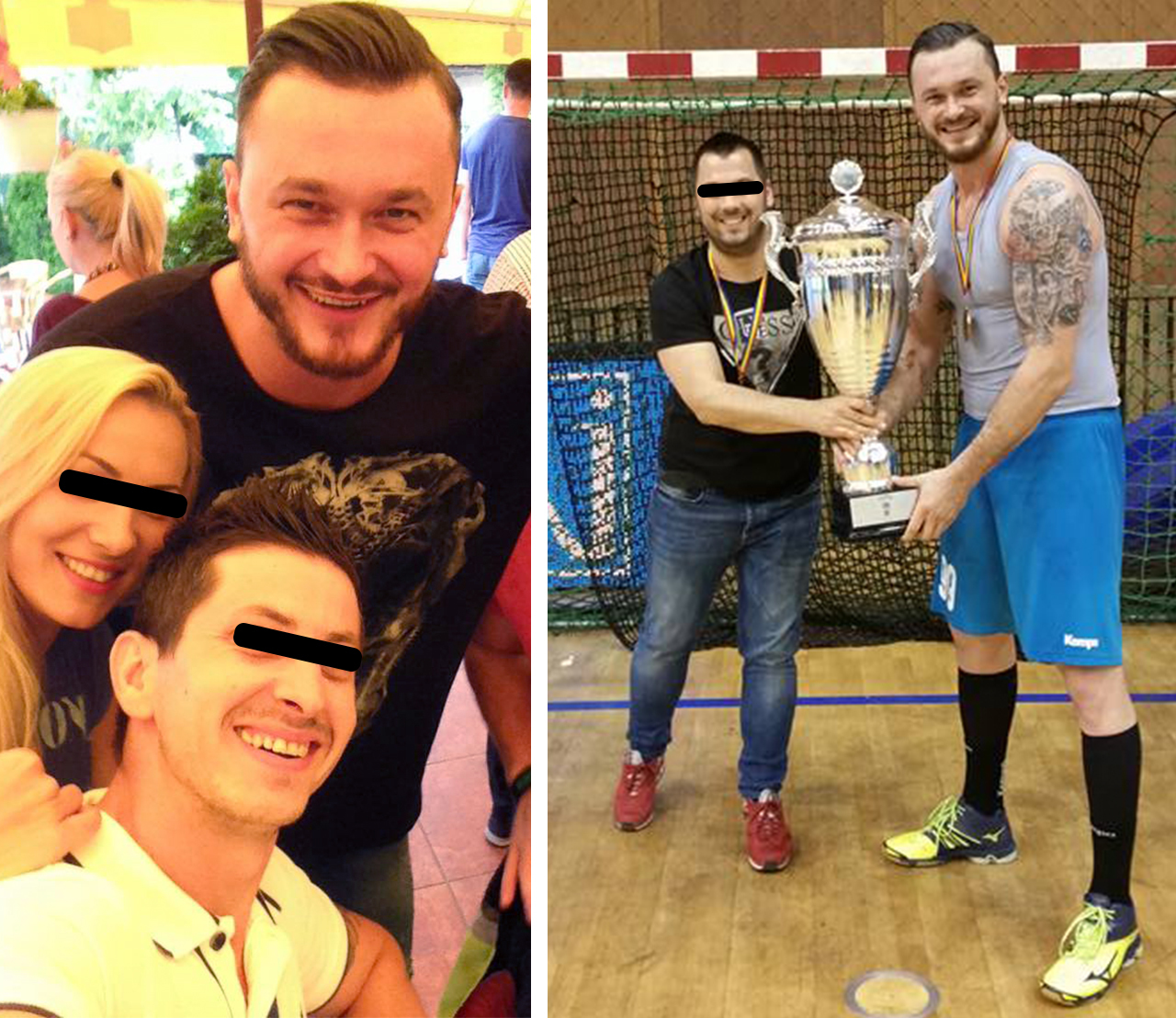 Iulian Stamate a câştigat numeroase ”trofee” până acum şi nu doar în handbal...