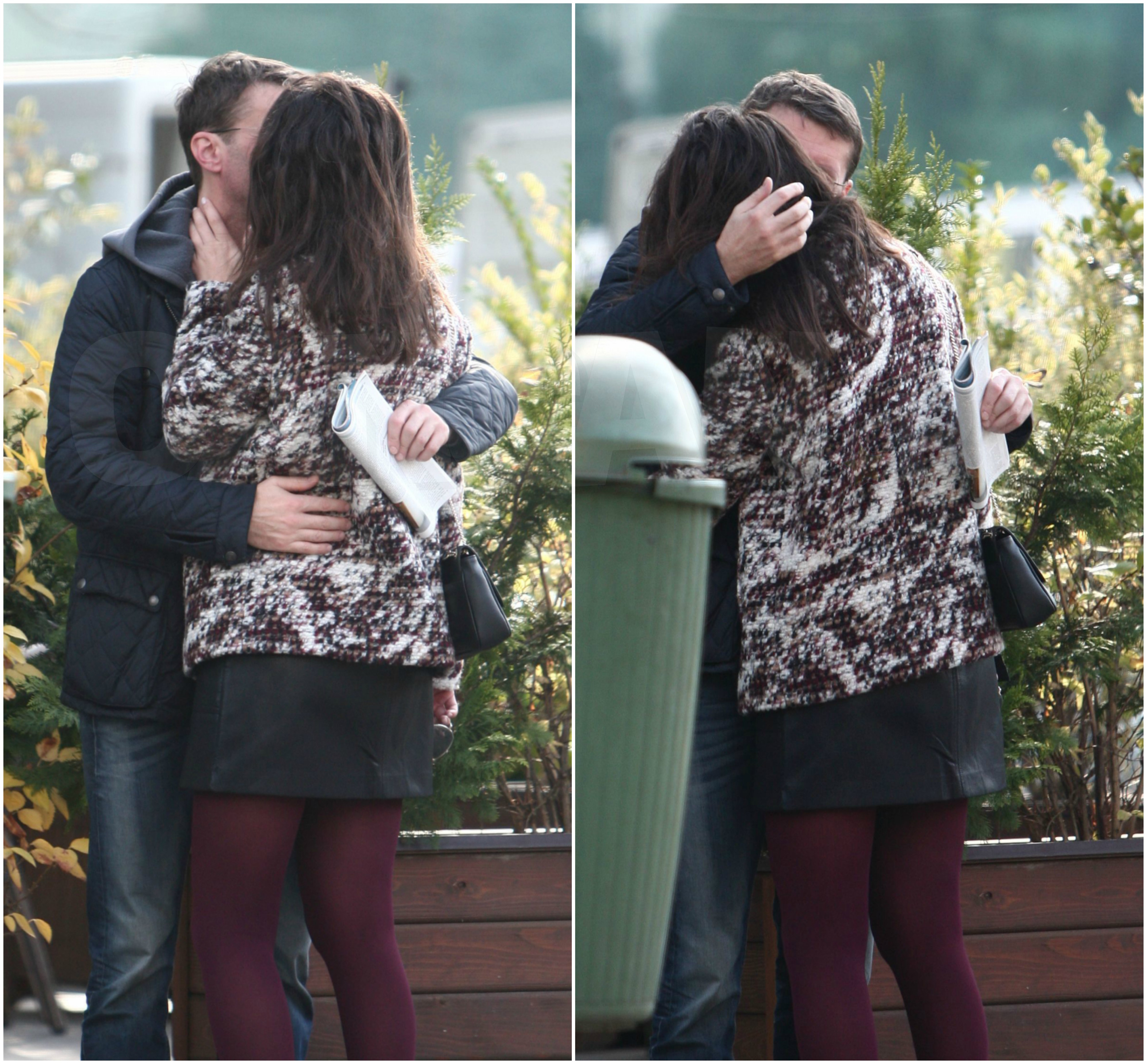 Purtătorul de cuvânt la BNR nu s-a putut abţine şi a încins un adevărat preludiu în miezul zilei, pe stradă, alături de misterioasa brunetă!