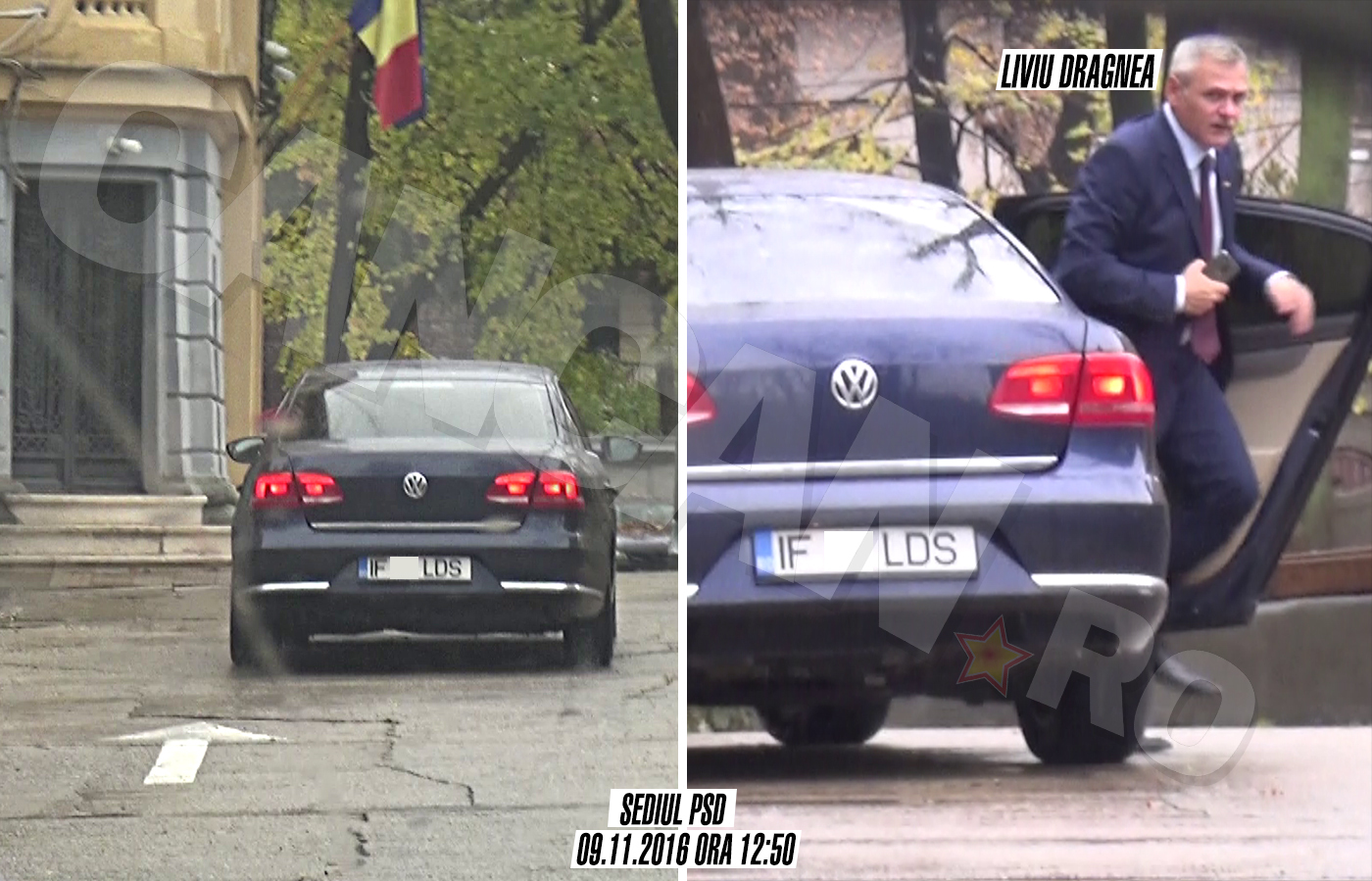 După ce a petrecut o noapte cu noua lui iubită, şeful PSD s-a dus ţintă la sediul de partid