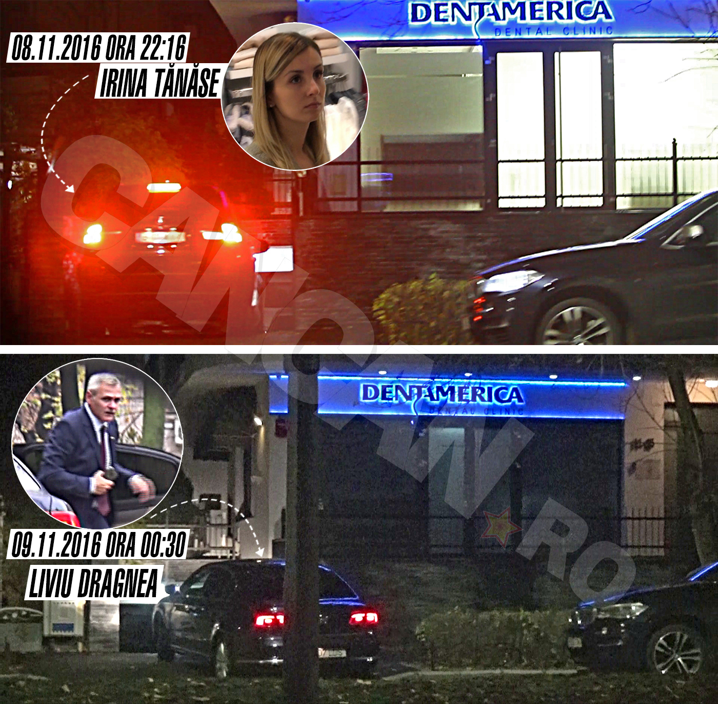 Marţi seară, Irina a ajuns la blocul în care locuieşte cu Liviu Dragnea şi a parcat în subteran, iar după două ore a apărut şi politicianul