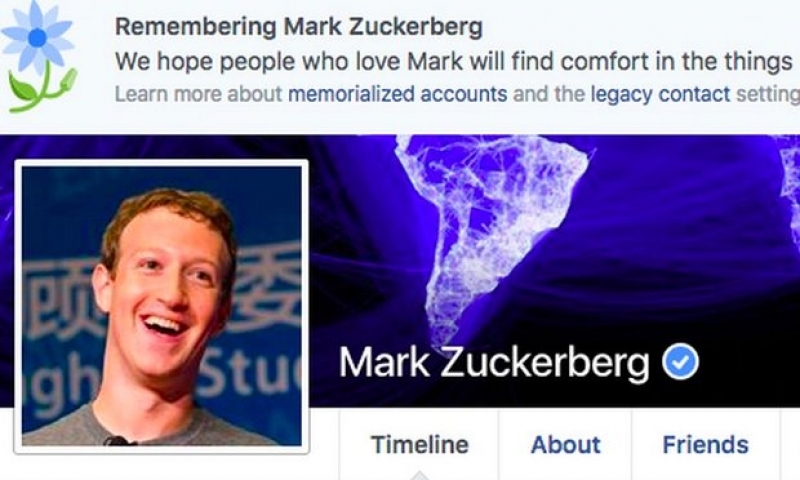 O eroare a Facebook a dus la anunţul decesului fondatorului său, Mark Zuckerberg