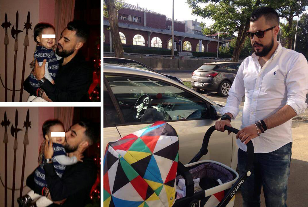 Daniel Chiaţă devenise în 2015 tatăl unei fetiţe superbe