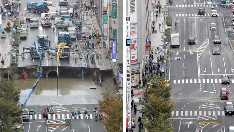 Reparaţiile s-au făcut într-un timp record