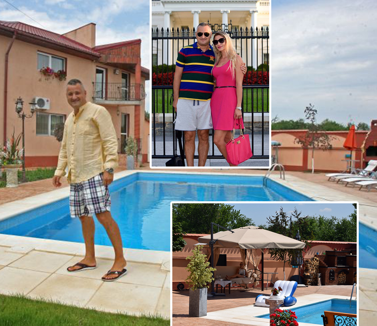 Cu toate că se numeşte ”un taximetrist nu foarte sărac”, aşa-zisa victimă a altercaţiei de luni seară deţine în Voluntari o proprietate ca un ”un colţ de Rai”