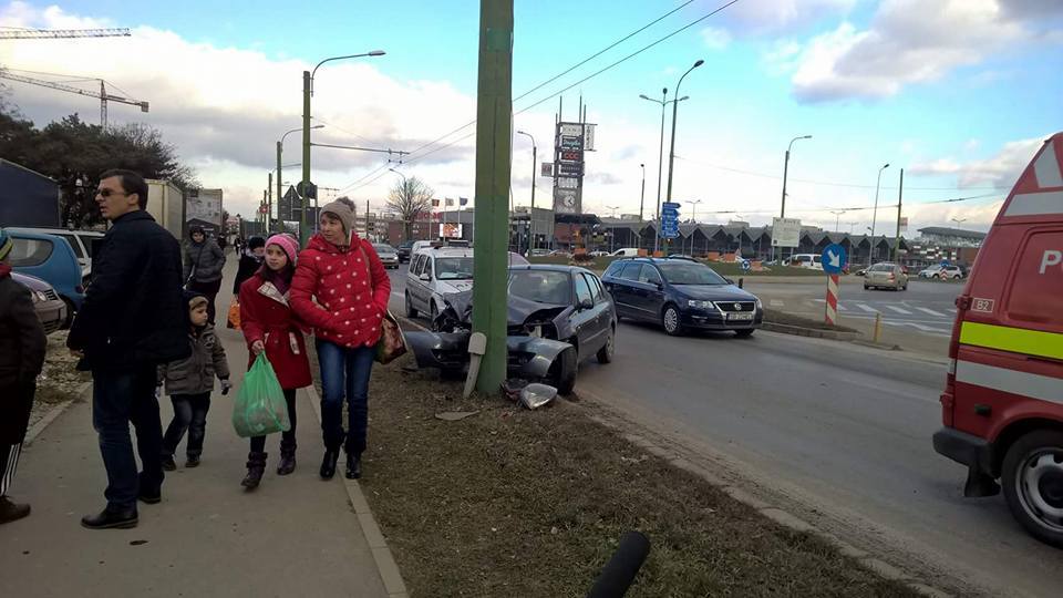 Aşa arătat locul accidentului semnalat de Godină