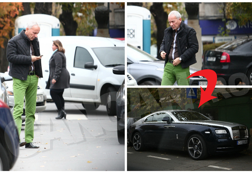 Acesta este superbul exemplar de Rolls Royce din colecţia lui Bela!